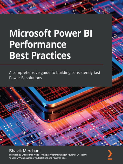 Title details for Microsoft Power BI Performance Best Practices by Bhavik Merchant - Available